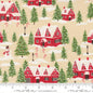 Moda Holiday Cheer Village Landscape - Natural