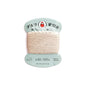 Multipurpose Cotton Thread 30wt White Brown 11
