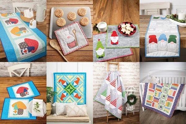 Annie's Quilted Gnomes for Your Home