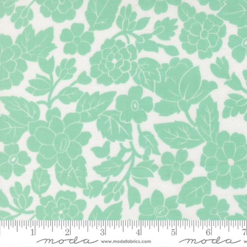 Moda Bloomsberry Damask - Aqua