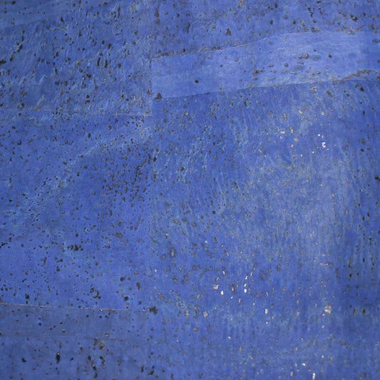 Denim Blue Cork Fabric