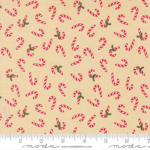 Moda Holiday Cheer Candy Cane - Natural