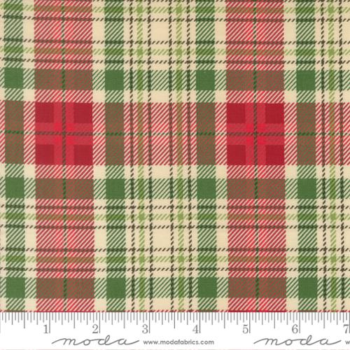 Moda Holiday Cheer Christmas Plaid - Natural
