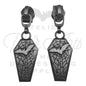 Atelier #5 Bat Coffin Zipper Pulls