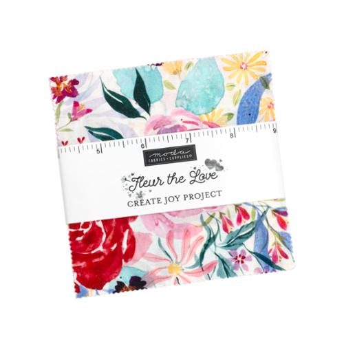 Charm Pack - Moda Fleur the Love