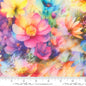Moda Gradients Gallery Floral Garden - Rainbow