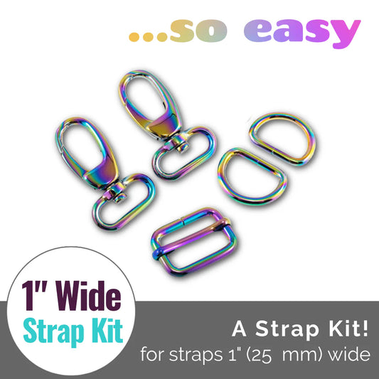 Hardware Kit - Strap Kit to fit a 1" (25 mm) Wide Strap