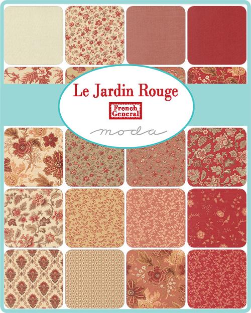 Charm Pack: Moda Le Jardin Rouge
