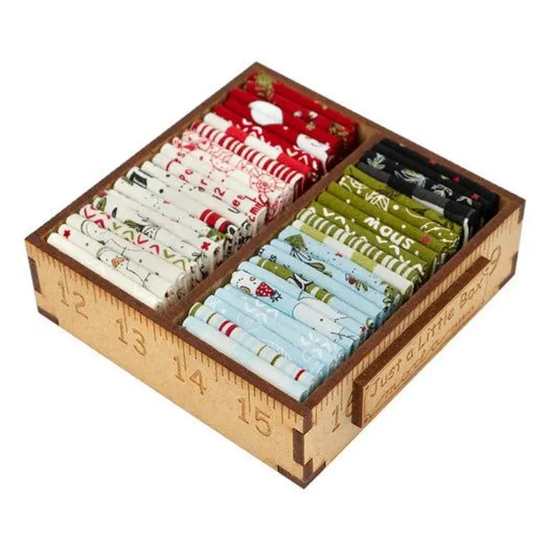 Moda Apple Box Moda Little Wood Box Kit and Frame – Black Rabbit Fabric Inc.