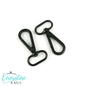 Emmaline Swivel Snap Hooks: Flat Hook Profile (2 Pack)