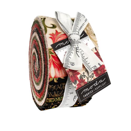 Jelly Roll - Moda Merry Manor Metallic 40pcs