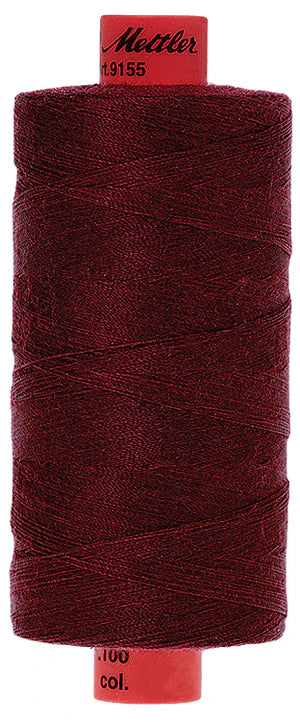 Mettler Metrosene Thread, 100% Polyester, 1000M Bordeaux