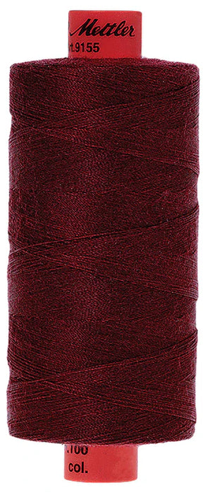 Mettler Metrosene Thread, 100% Polyester, 1000M Bordeaux