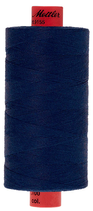 Mettler Metrosene Thread, 100% Polyester, 1000M Imperial Blue