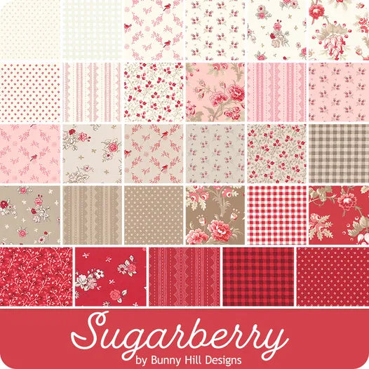 Sugarberry Jelly Roll Bunny Hill Designs for Moda Fabrics