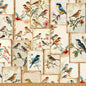Hoffman Nesting Hour Vintage Birds - Antique Beige