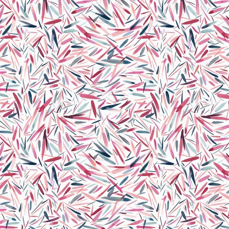 RJR Tranquil Breeze - Wishes - Red Blue Digiprint Fabric