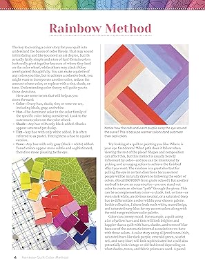 Book: Rainbow Quilt Color Method - Black Rabbit Fabric Inc.