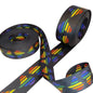 Atelier Webbing - Rainbow Heart - 25mm (1in)