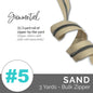 Emmaline Zippers-by-the-Yard - *SIZE#5* Sand (DOES NOT INCLUDE SLIDERS/PULLS)