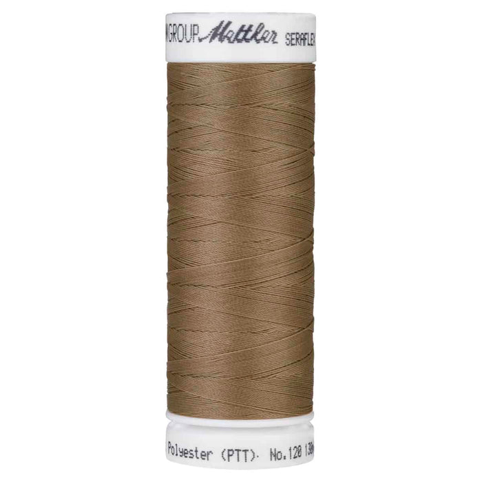 Mettler Seraflex Stretch Elastic Thread - Brown Mushroom 0387