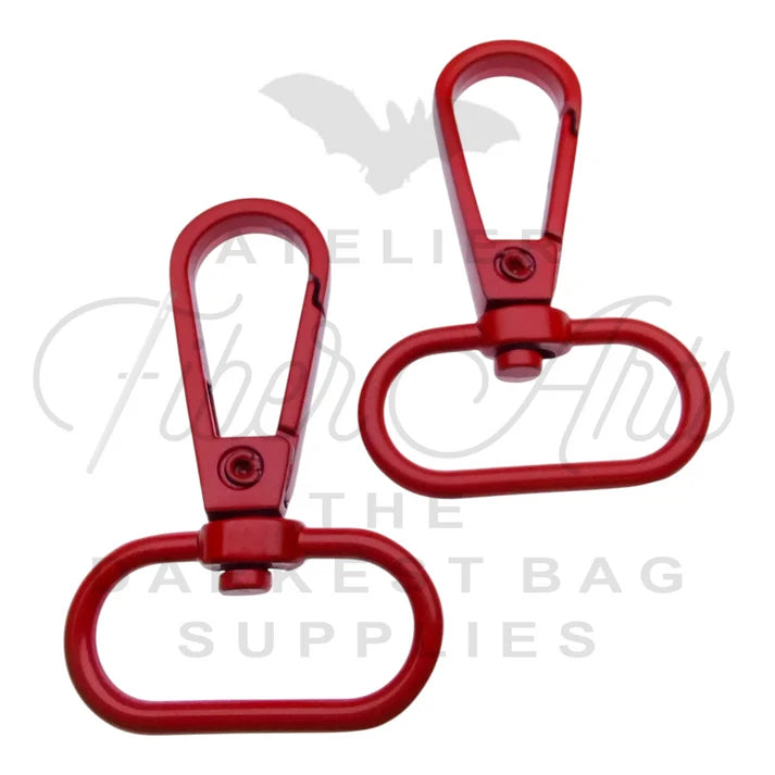 Atelier Swivel Hooks - Oval Bottom - 25mm (1in)
