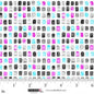 StudioE Sweet Licorice Mini Tiles - White