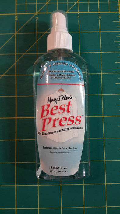 Best Press Spray Bottle - Scent Free - Black Rabbit Fabric