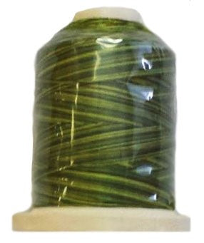 Signature Variegated Thread - 700 Yards - Cotton - 40 Weight - 152 Olive Hues
