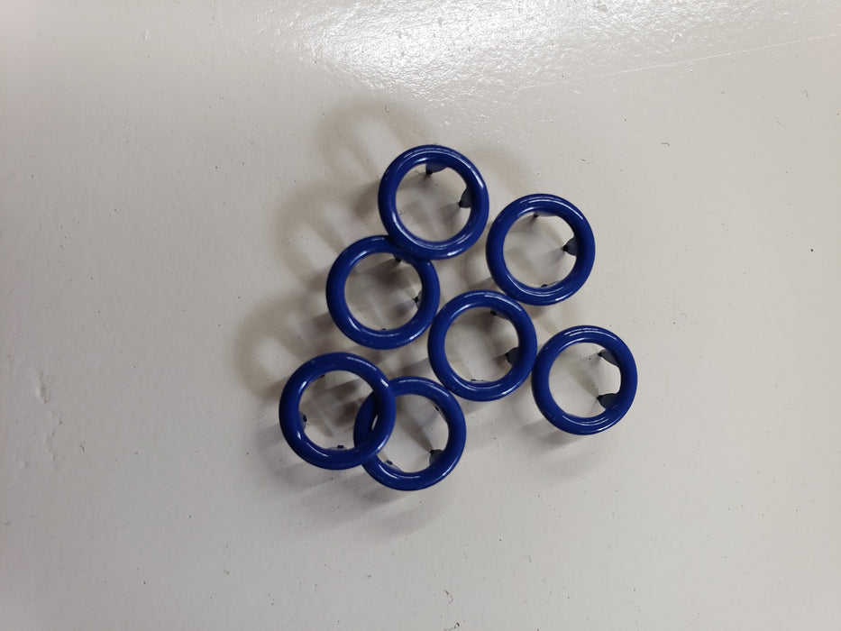 Open ring snaps Silver 50 packs
