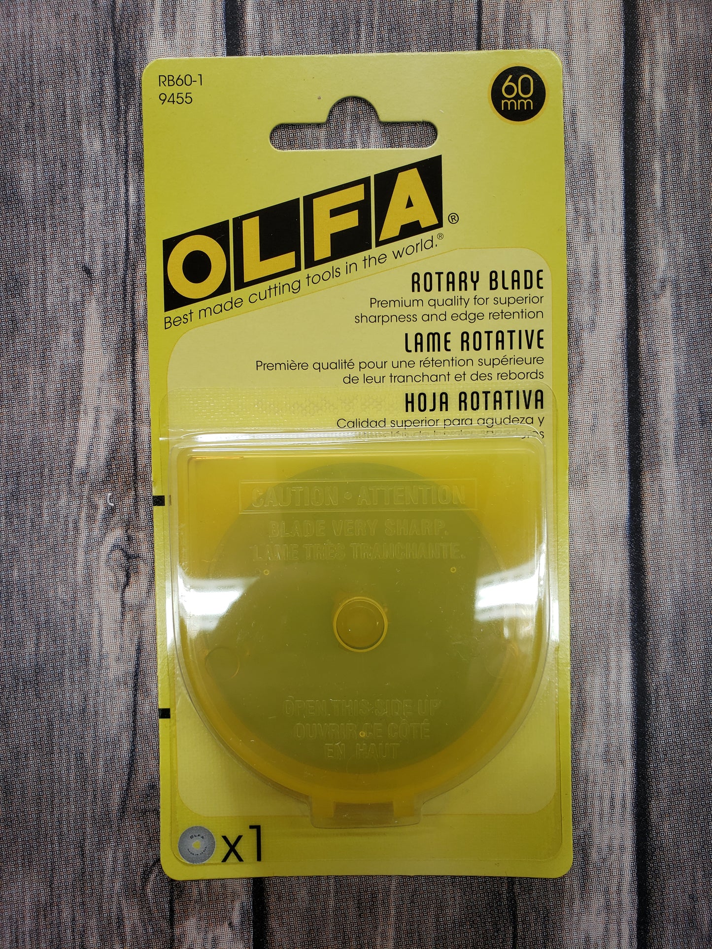 Olfa Replacement Blades For RTY3/G 60mm, 1Count