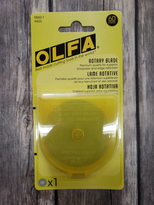 Olfa Replacement Blades For RTY3/G 60mm, 1Count