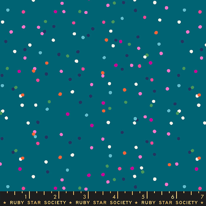 RSS - Birthday Teal Dots