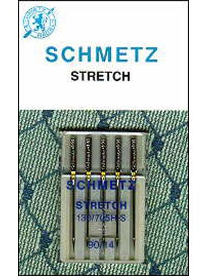 Schmetz Stretch Needles, 5 count, size 90