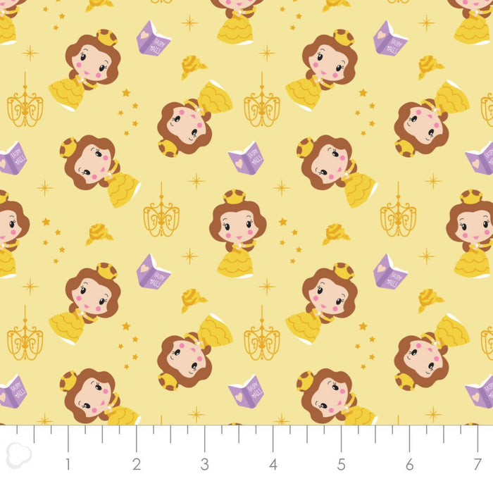 Disney Princess Kawaii - Cute Belle Toss - Yellow