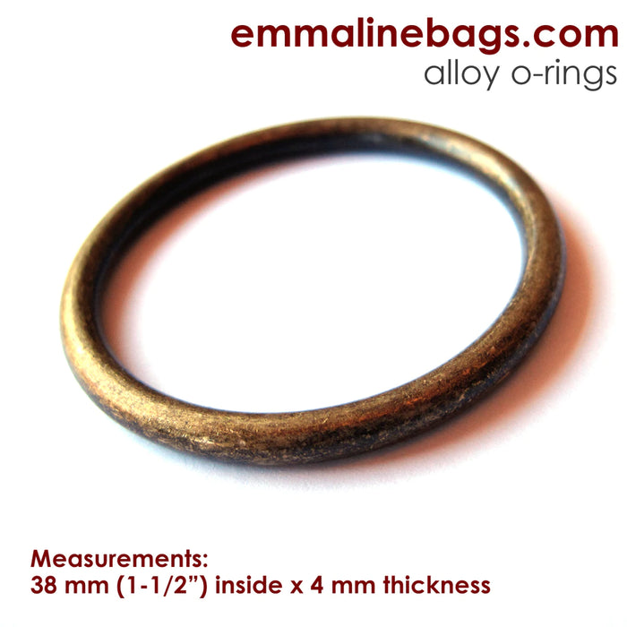 O-Rings: 1-1/2" (38 mm) x 4mm (4 Pack)