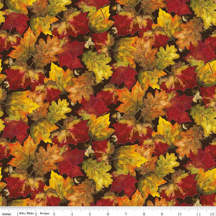 RB - Fall Barn Quilts Foliage Brown