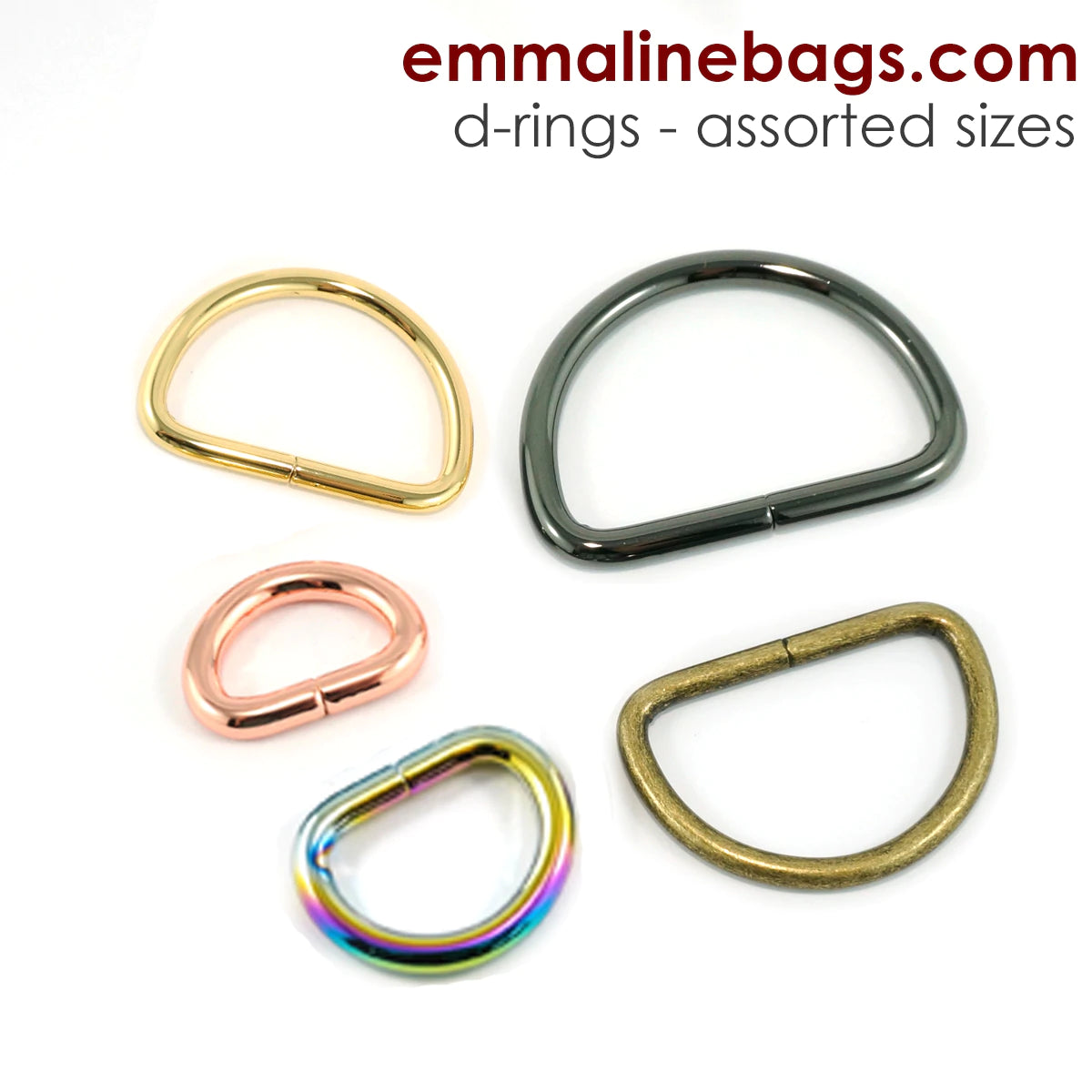 Emmaline D Rings - Black Rabbit Fabric Inc.