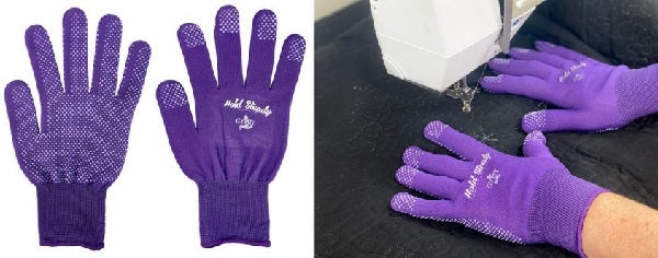 Quilter Hold Steady Machine Gloves One Size