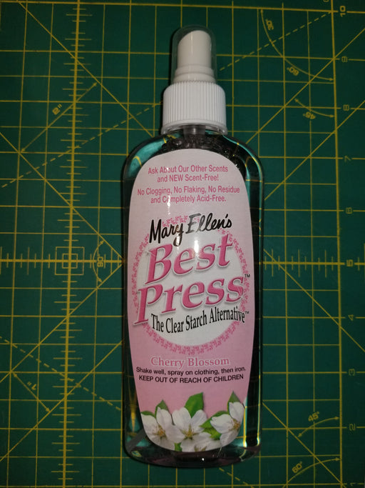 Best Press Spray Bottle - Cherry Blossom - Black Rabbit Fabric