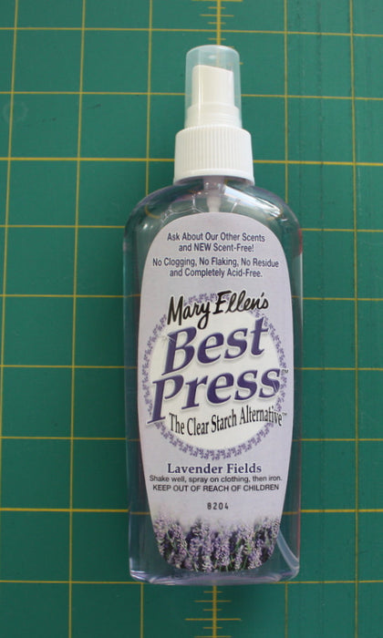 Best Press Spray Bottle - Lavender Scent - Black Rabbit Fabric