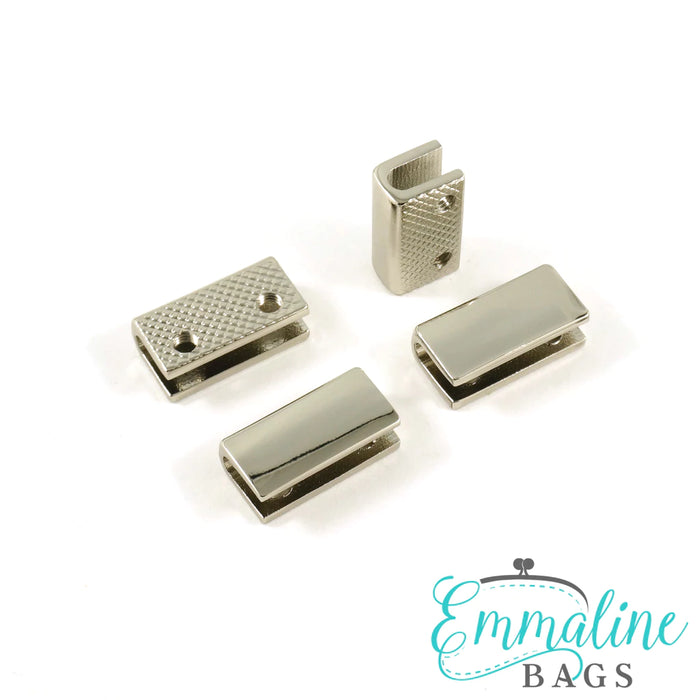 Rectangular Strap End Caps (3/4" wide) (4 Pack)