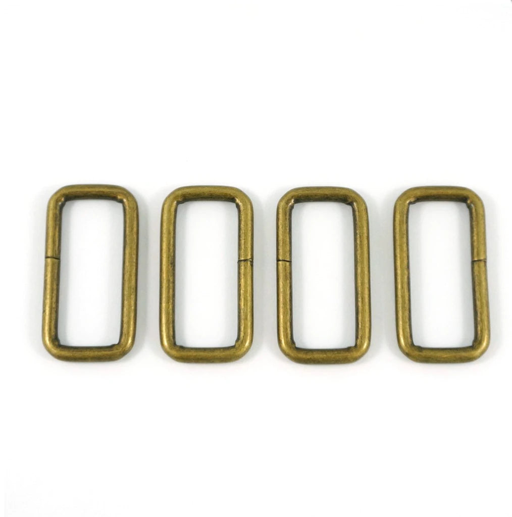 Rectangular Rings: (4 Pack) - Black Rabbit Fabric Inc.