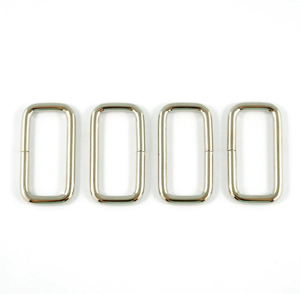 Small Rectangle Riding Ring Rectangular Rings: (4 Pack) – Black Rabbit Fabric Inc.