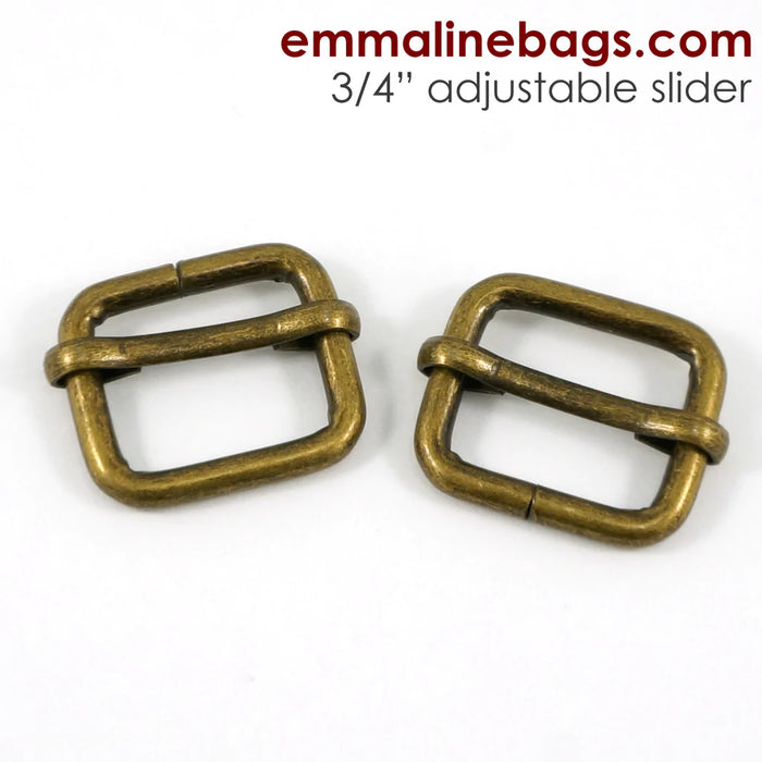 Emmaline Zipper Sliders with Pulls - *SIZE#5* (10 pack) - Emmaline Bags Inc.