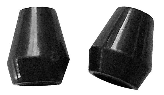 Regular Black Cord End - Set of 2