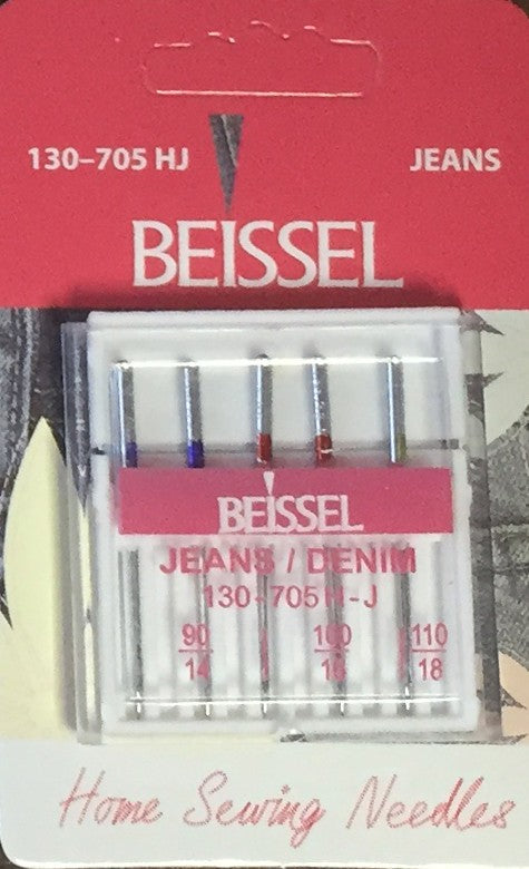 Beissel Sz Assorted Denim/Jeans, 5 Count - Black Rabbit Fabric