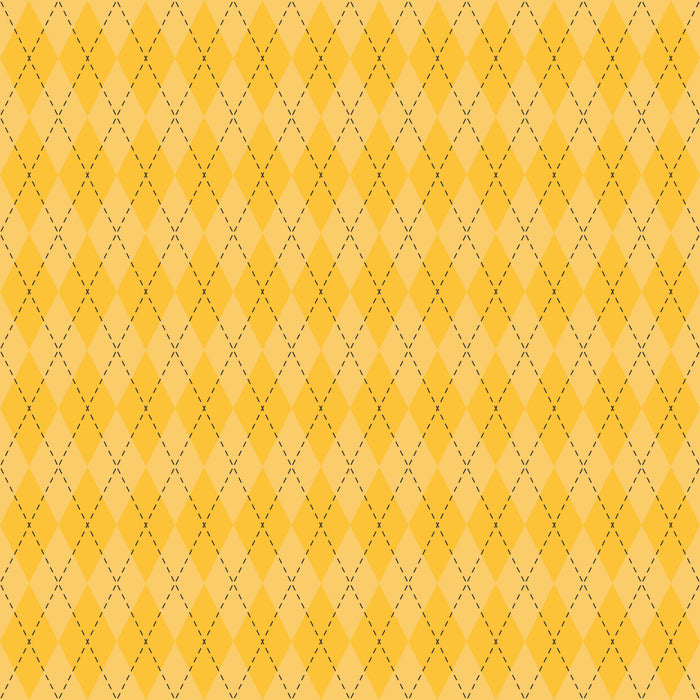 Yellow House Argyle Cotton Jersey