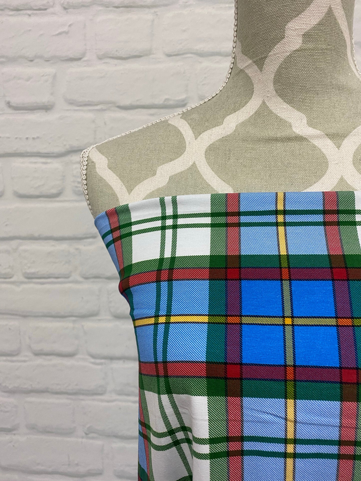 Alberta Tartan Bamboo Jersey - LAST CUT