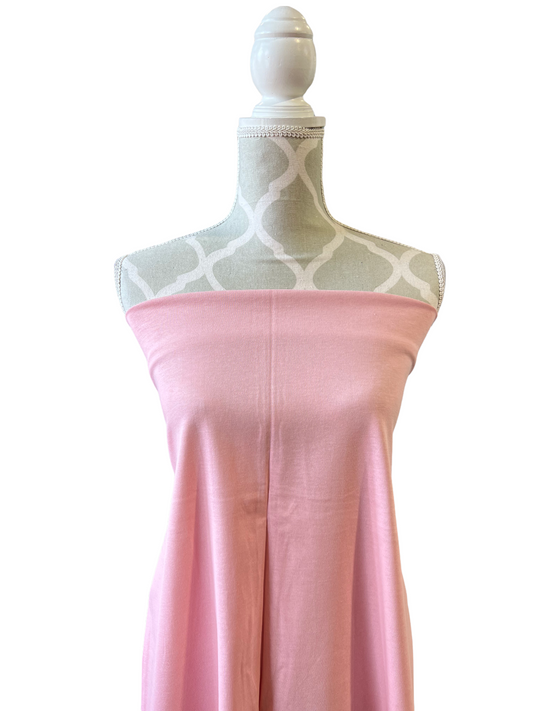 100% Cotton Knit - Powder Pink - Discontinued Line